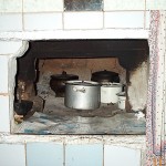 interno di una casa: il forno